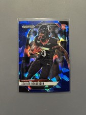 2025 Panini Prizm Draft XZAVIER HENDERSON RC Blue Cracked #72/149 Bearcats #15