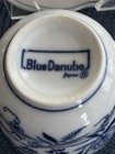 Blue Danube Blue Onion Tea Cup & Saucer Set Of 2 Made In Japan — photo 3