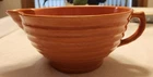 Vintage Bauer Los Angeles Ringware 2qt Batter Pitcher Spout Bowl Orange