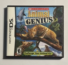 Scholastic Animal Genius Nintendo DS Educational (Complete in Box)