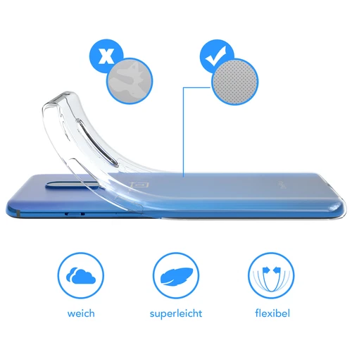 Funda de Teléfono para OnePlus 7 Funda Silicona Trasera Protección Teléfono Transparente - Imagen 4 de 12
