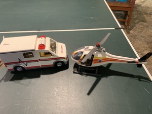 helicoptero ambulancia playmobil