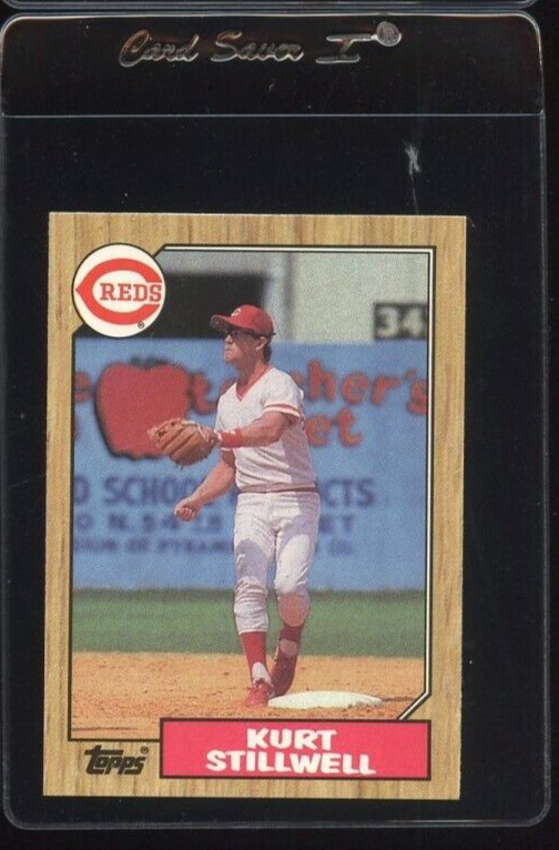 1987 TOPPS TIFFANY #623 KURT STILLWELL ROOKIE RC CINCINNATI REDS