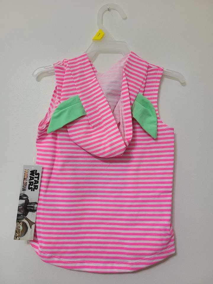 TANQUE CON CAPUCHA STAR WARS THE MANDALORIAN BABY YODA para niños pequeños NUEVO 3T Foto 2 de 4