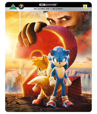 Sonic the Hedgehog 2 gets DVD, Blu-ray and Steelbook release