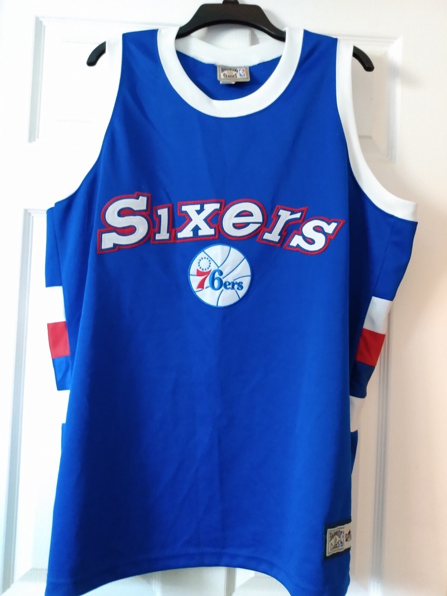 Vintage Majestic Hardwood Classics NBA Philadelphia 76ers
