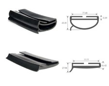 Bottom Rubber Seal for Roller Door / Bumperseal / T-Bar