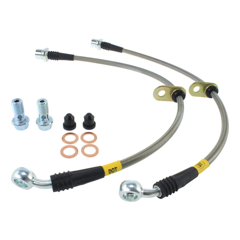 Комплект задней стальной тормозной магистрали StopTech для Toyota 00-05 MR2 Spyder и 12-15 Yaris - Изображение 2 из 4