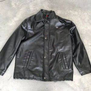 ae emporio collezione leather jacket