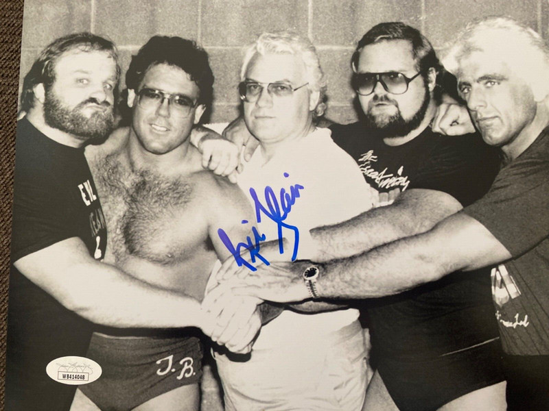 Ric Flair Signed Autograph 8x10 Photo WWE WWF Wrestling -- JSA COA