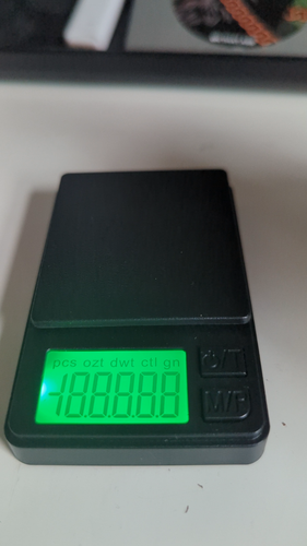 Precision Digital Pocket Scale 1000g x 0.01g Food Jewellery Ounce Grain UK Stock - Video 1 of 1