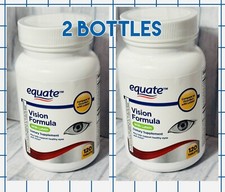 2 Bottles Equate Vision Formula 120 Tablets #...