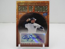 ROGER CLEMENS 2009 TOPPS RING OF HONOR WORLD SERIES CHAMPIONS AUTOGRAPH! SP!