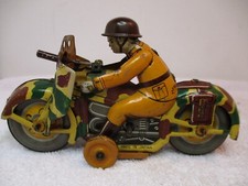 Military Motorcycle Excellent Condition- Friction with Sparking Gun Japan Works