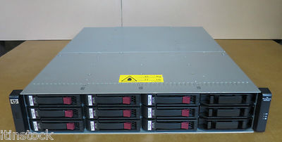 HP AJ795A MSA2312FC G2 DC STORAGE ARRAY & 2x AJ798A CTRL 9 x 450GB 15k Drives