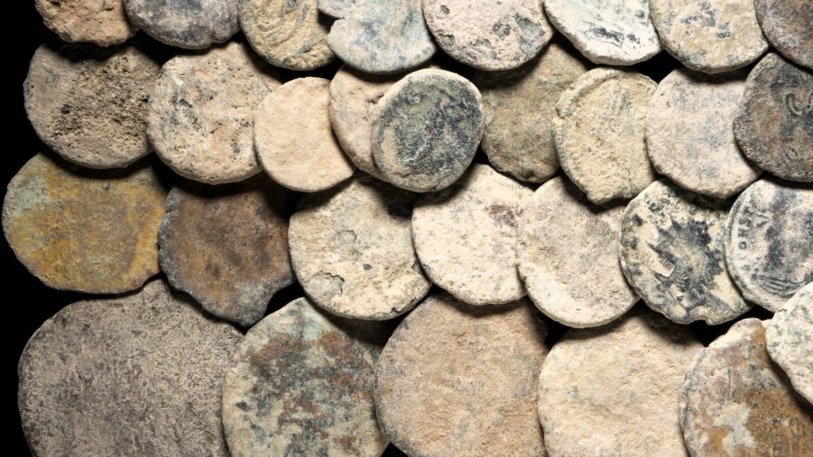 Roman period, 40 Uncleaned coins Lot. eBay