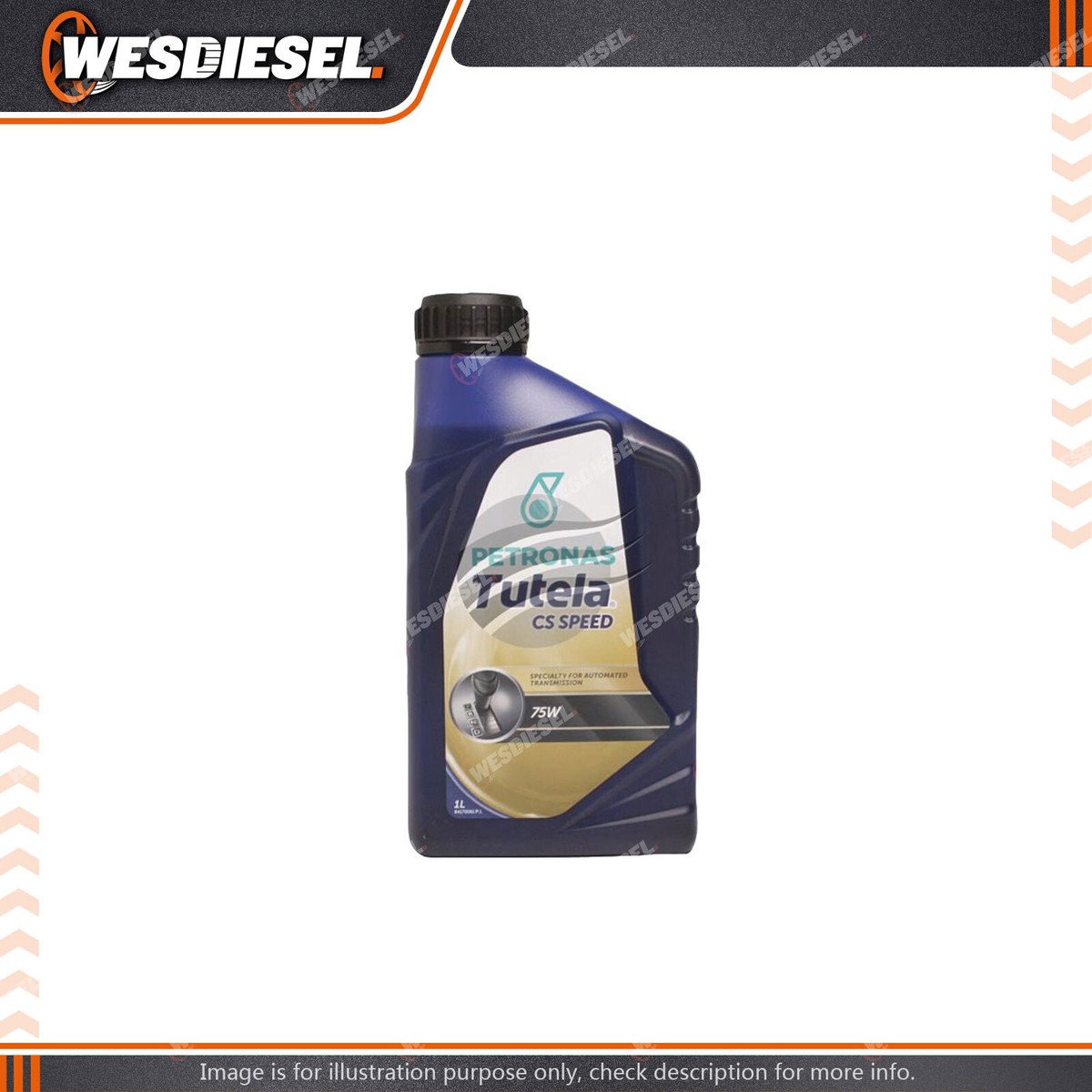 Petronas Tutela Hydraulic Fluid CS Speed 1 Litre - Automated 