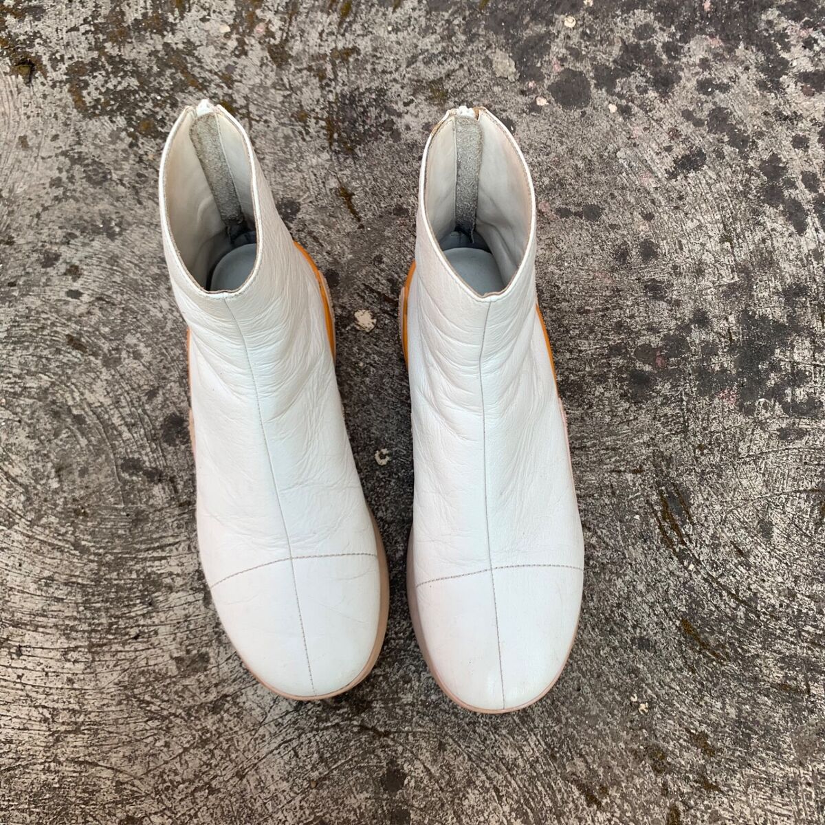 Raf Simons Cylon 21 Runner White Leather Boots Size 42 | eBay Raf Simons Cylon 21 Runner White Leather Boots Size 42 | eBay
