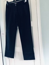 Adidas Ladies ~Golf Pants, Size 14, Polyester, Black, length 31"