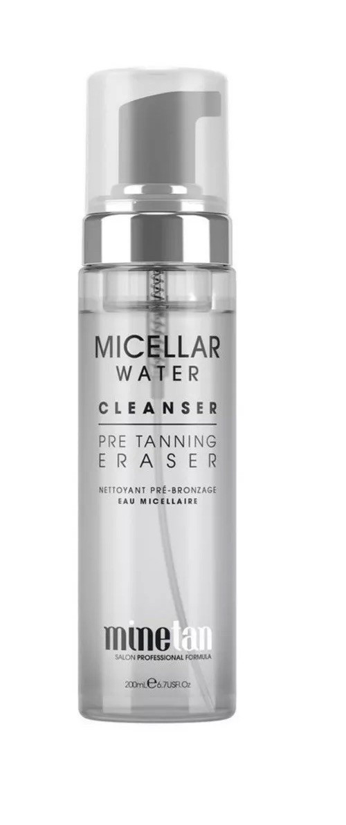MICELLAR WATER CLEANSER PRE TANNING ERASER-image