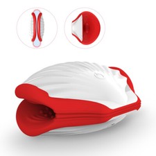 Vibrating Sucking Male Masturbator Cup Penis Trainer Wrapping Blowjob Lubricants
