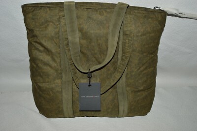 JOHN VARVATOS * USA Man's NYLON PUFFER TOTE Bag  NEW  19x16x7in  Retail:$228