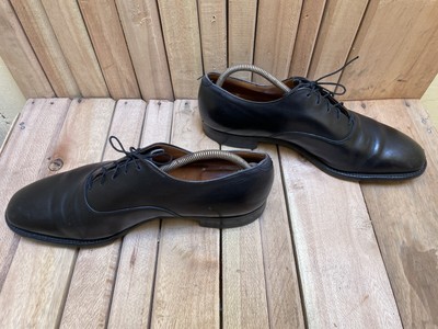 Calfskin Plain Toe Bal Shoe