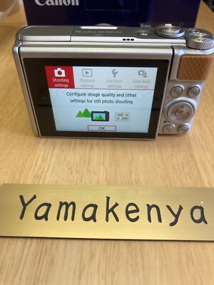 Canon PowerShot SX740 HS Digital Silver Camera 40x optical zoom