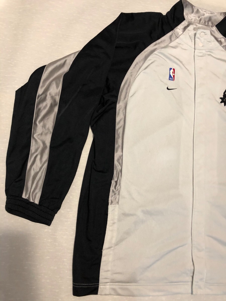 NIKE 90's NBA サンアントニオ・スパーズ ウォームアップジャケット VERY RARE San Antonio Spurs Nike Team Game Issue NBA 1999-00