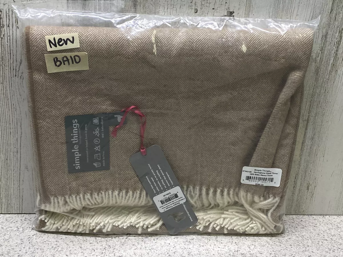 Simple things alpaca throw clearance