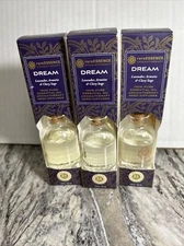 RareEssence Meditation Essential Oil Aromatherapy Spa Reed Diffuser 1oz 3 Pc
