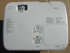 NEC NP-M300W LCD PROJECTOR w/ Lamp Peerless PRG-1 Mount 3000 Lumens