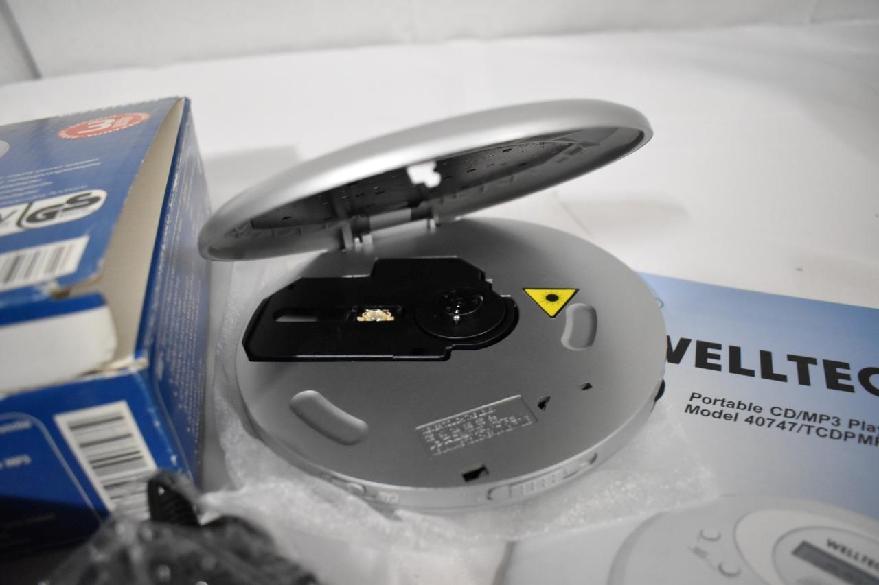 Welltech Portable CD Player with MP3 Function eBay