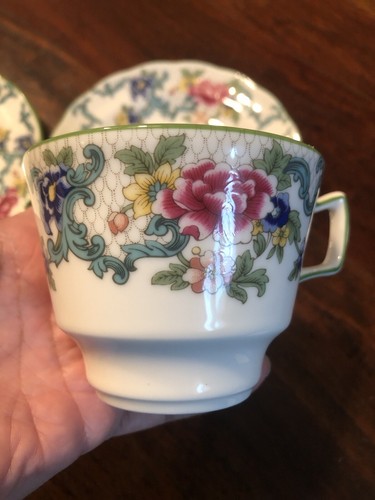 Royal Doulton Floradora Green Tea & Saucer Bread And Butter Plate (s) TC1127 - - Picture 5 of 8