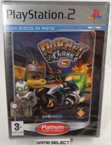 Ratchet & Clank 3 – Sony PS2 – Bon état – Playstation 2