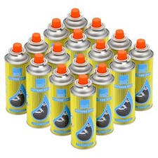 16 x BUTANE GAS BOTTLES CANISTERS FOR PORTABLE STOVES COOKERS GRILL HEATERS WEED
