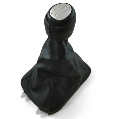 Schaltsack Für Saab 9-3 - Schaltmanschette Leder Schwarz