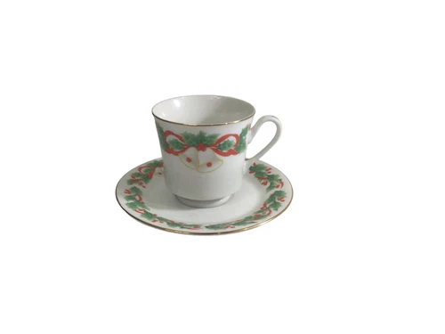 Sango Christmas China 8401 Noel Holly Pattern 1990Your Choice of Item