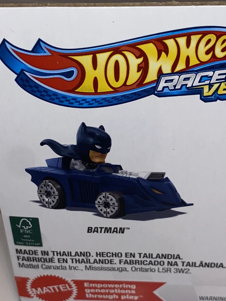 Paquete de 4 Hot Wheels Racer Verse Batman Harley Quinn Robin Catwoman - TOTALMENTE NUEVO Foto 4 de 4
