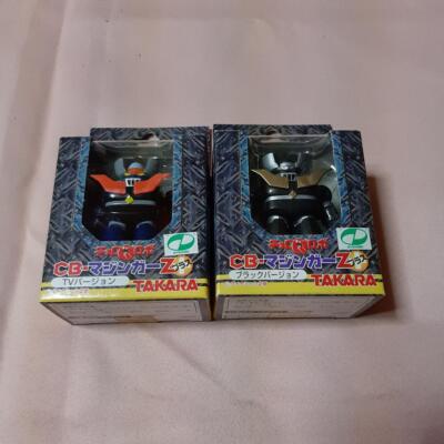 Mazinger Z Choro-Q Robo TAKARA TOMY Minicar Black & TV Ver. set