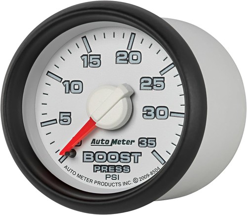 Auto Meter 8504 Factory Match 2-1/16" 0-35 PSI Mechanical Boost Gauge for Dodge
