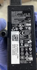 Dell 65W HA65NS5-00 AC Adapter Charger Power Cord used black tip