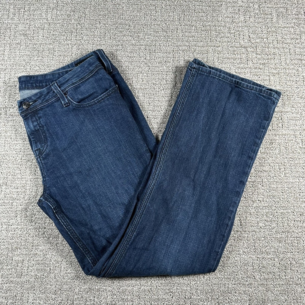Vigoss Jeans 15 Blue Denim Pants Mid Wash Boot Cut Stretch Bottoms