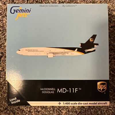 ジェミニ ジェッツ MD-11F UPS 1/400飛行機模型 UPS Airlines McDonnell Douglas MD-11F N281UP Gemini Jets