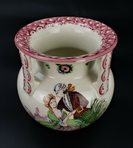 Vintage Hand Painted Made in Hungary Vase 5½" - Picture 2 of 8