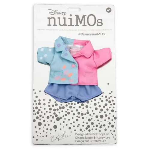Disney Parks NuiMOs Outfit Frozen Jacket & Romper Art of Brittney Lee New Card - Picture 3 of 10