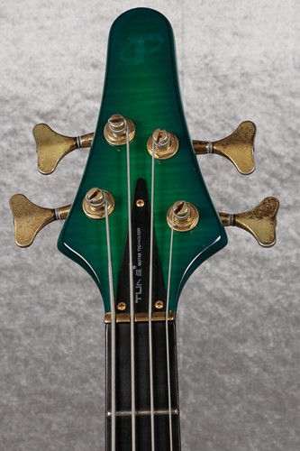 Used TUNE / TWB-4 Exotic Blue Green Burst 3.82kg Electric Bass Guitar - Picture 7 of 10
