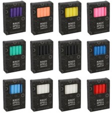 Spell Candles Box of 12 Coloured Magic Spell Casting Pagan