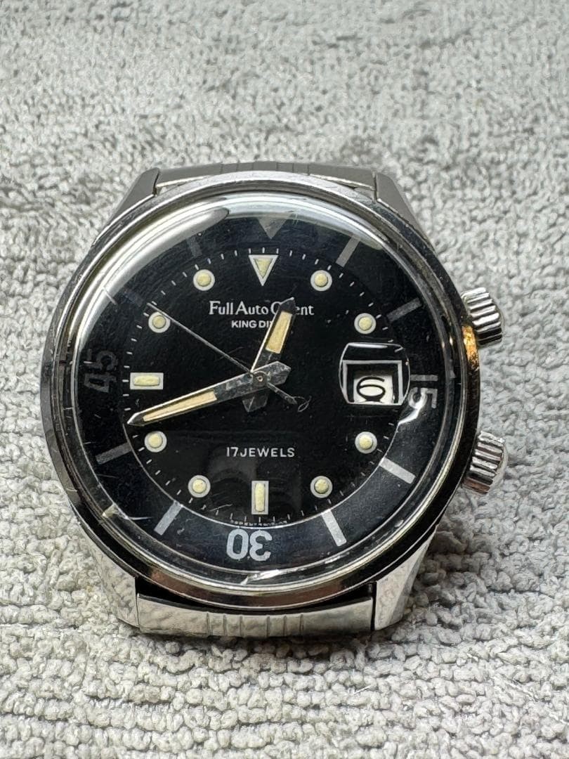 Orient King Diver T19202 Automatic Watch Full Auto Vintage Mens
