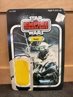 Vintage Original 1980 Kenner Star Wars ESB Yoda 32-Back Unpunched Card Hong Kong
